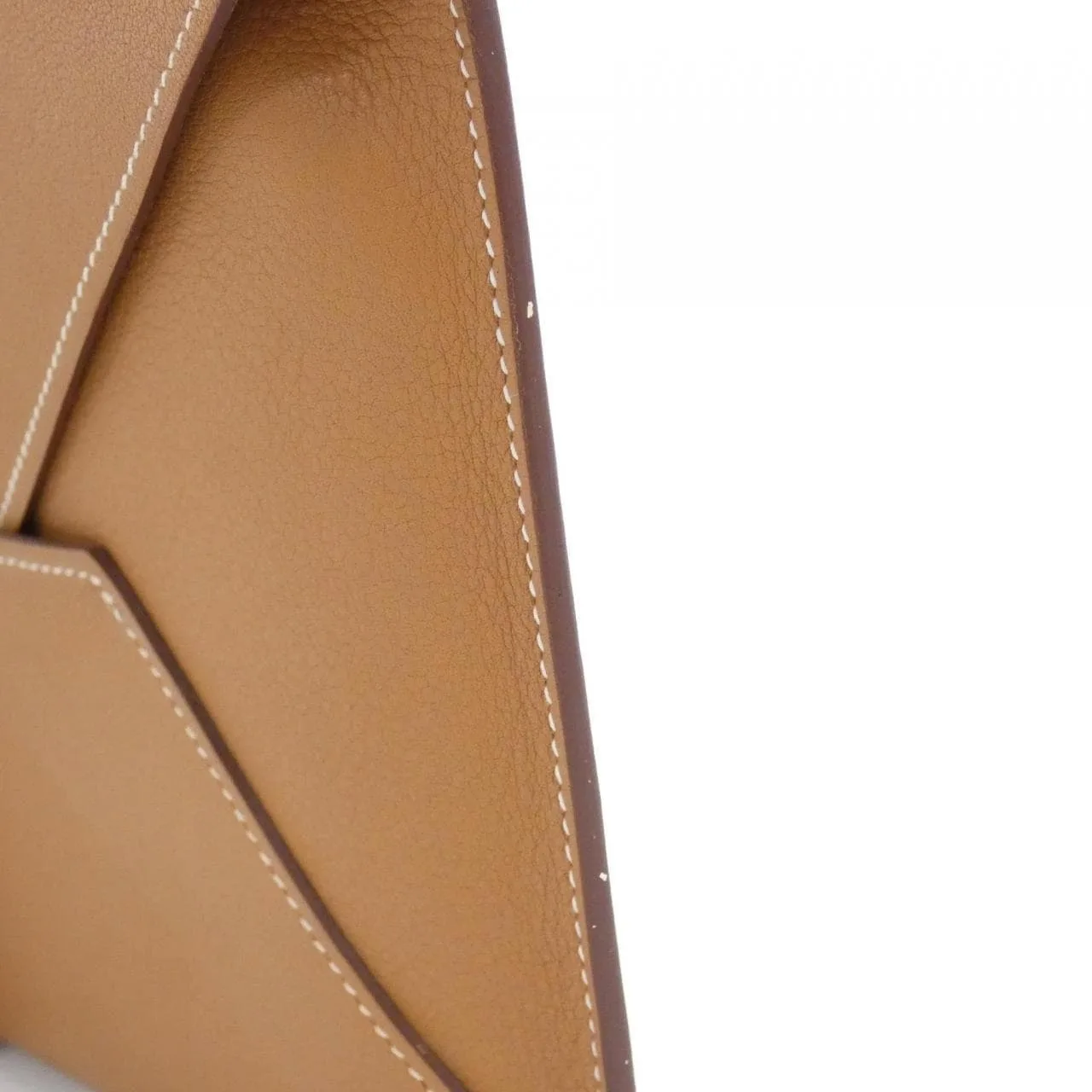 HERMES 070975CK Pouch Swift Gold Swift Leather Rank A - Thumbnail 4