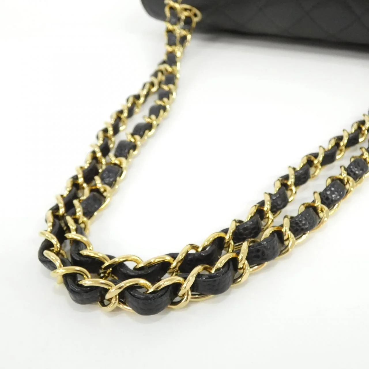 CHANEL Matelasse 1112 Shoulder Grained Calfskin Black Grained Calfskin Unused - Thumbnail 5