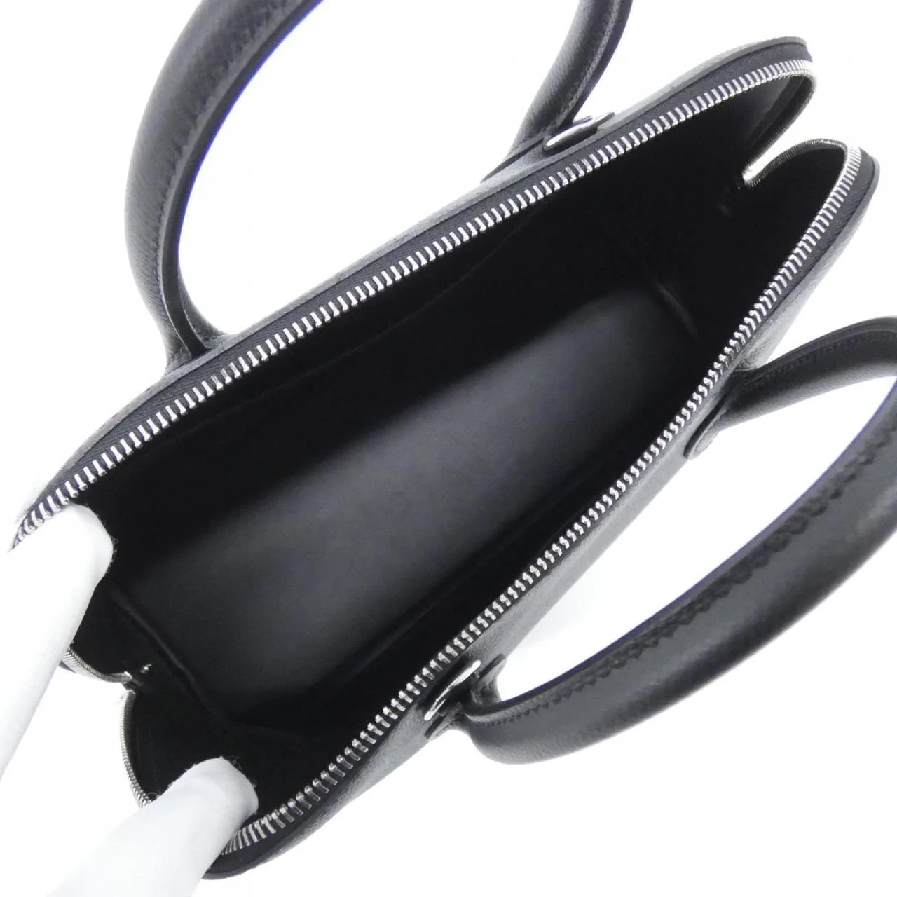 HERMES Bolide 075181CK Handbag Epsom Black Epsom Leather Rank A - Thumbnail 5