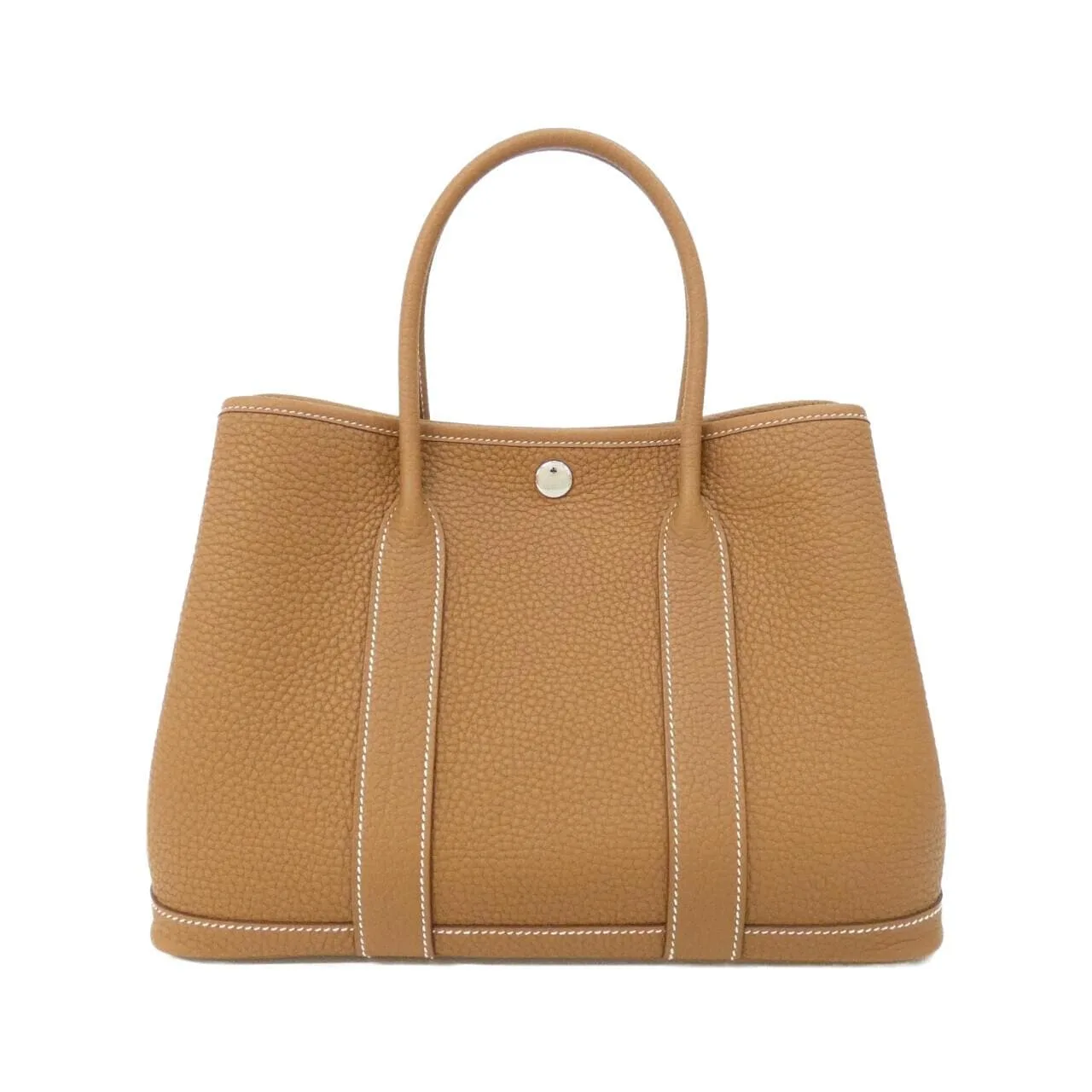 HERMES Garden Party 051568CK Tote Gold
