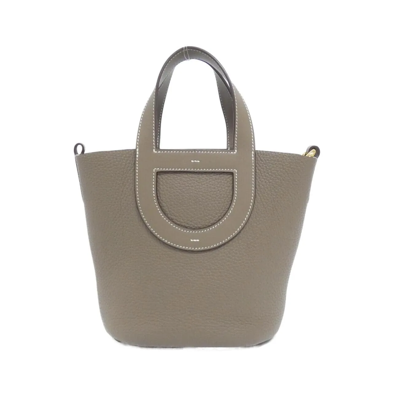 HERMES 084274CC Handbag Clemence