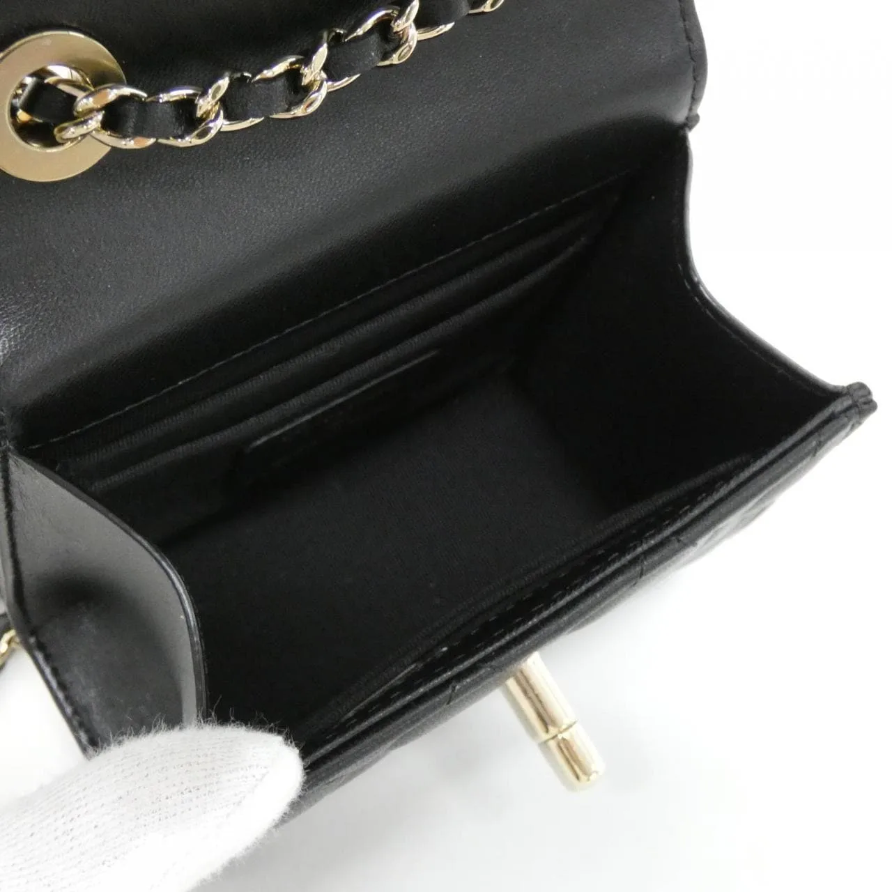 CHANEL 81633 Shoulder Lambskin