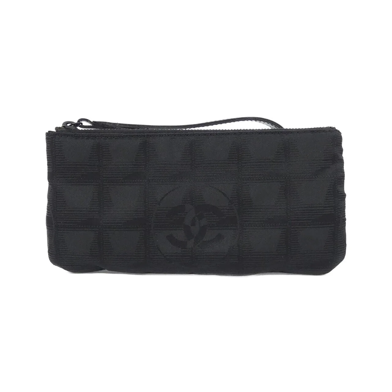 CHANEL 17676 小袋 尼龍 Black