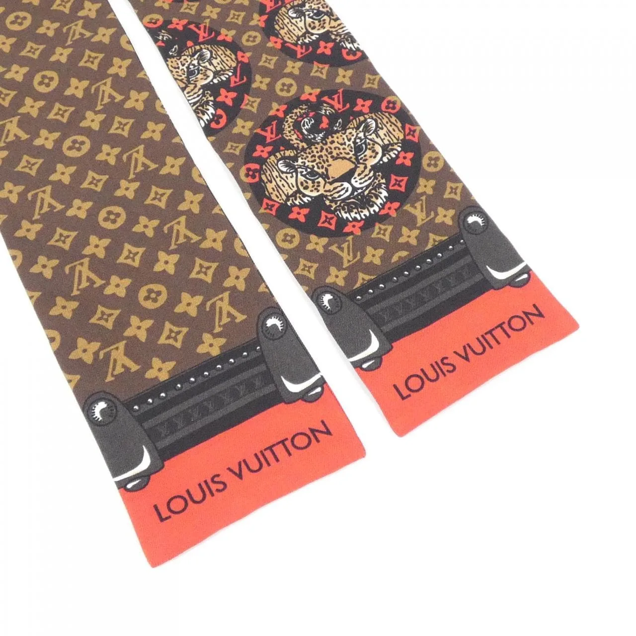 LOUIS VUITTON M70701 Scarf Monogram Black Monogram Rank A - Thumbnail 2