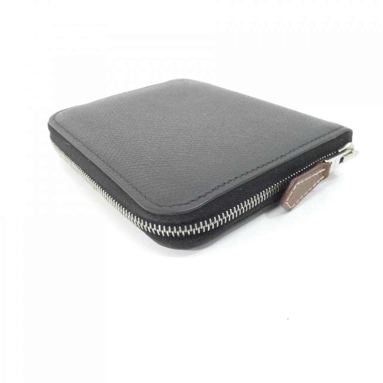 HERMES 073572CK Wallet Epsom Black Epsom Leather Rank A - Thumbnail 2