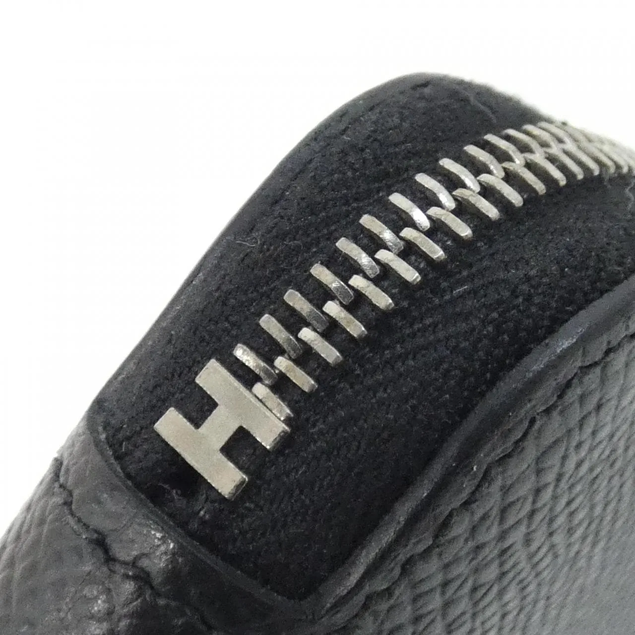 HERMES 073572CK Wallet Epsom Black Epsom Leather Rank A - Thumbnail 6