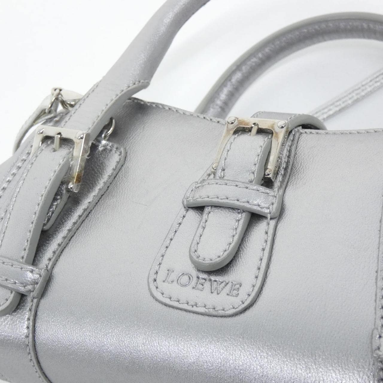 LOEWE 手提包 皮革 4