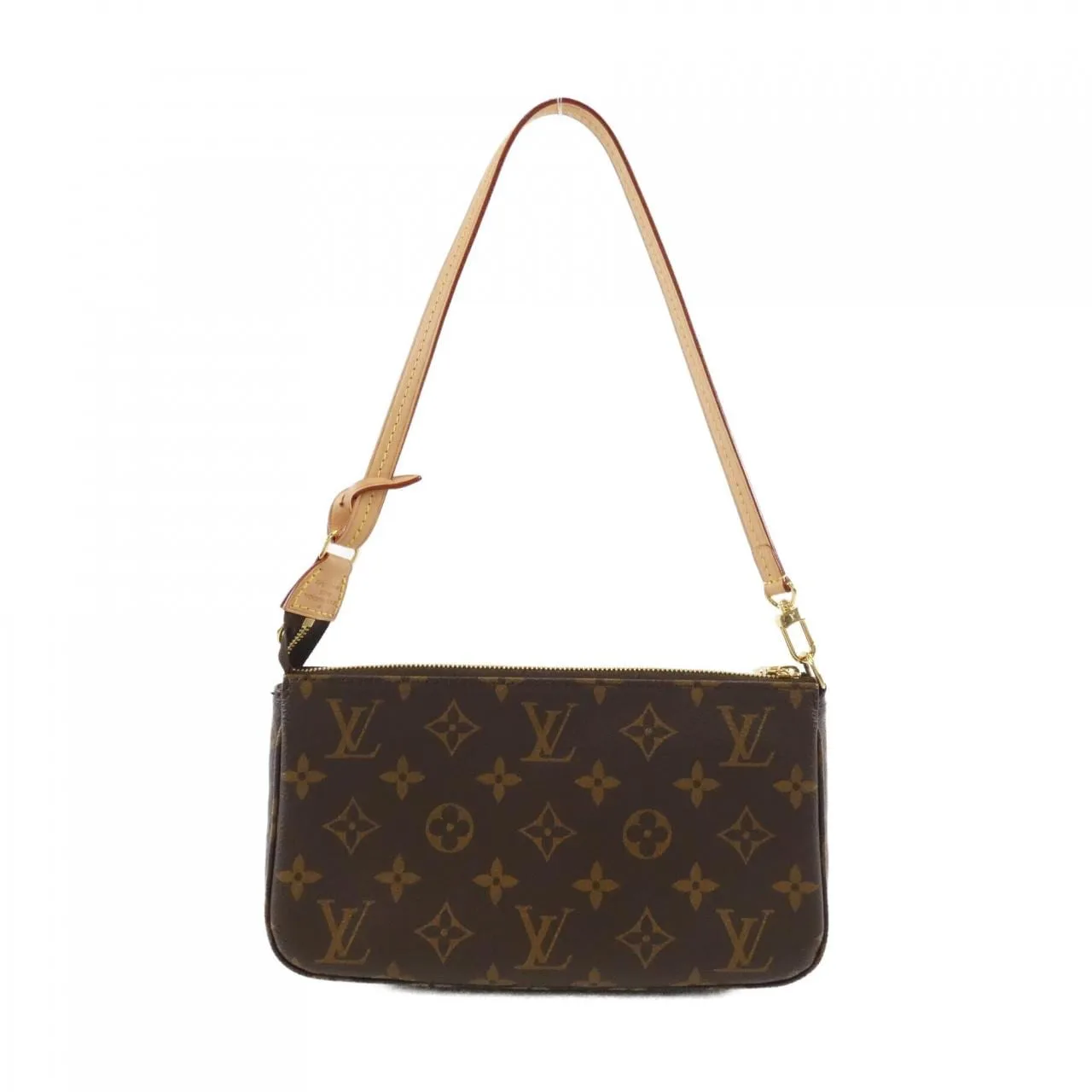 LOUIS VUITTON Pochette M82766 Pochette Monogram Black Monogram Rank A - Thumbnail 2