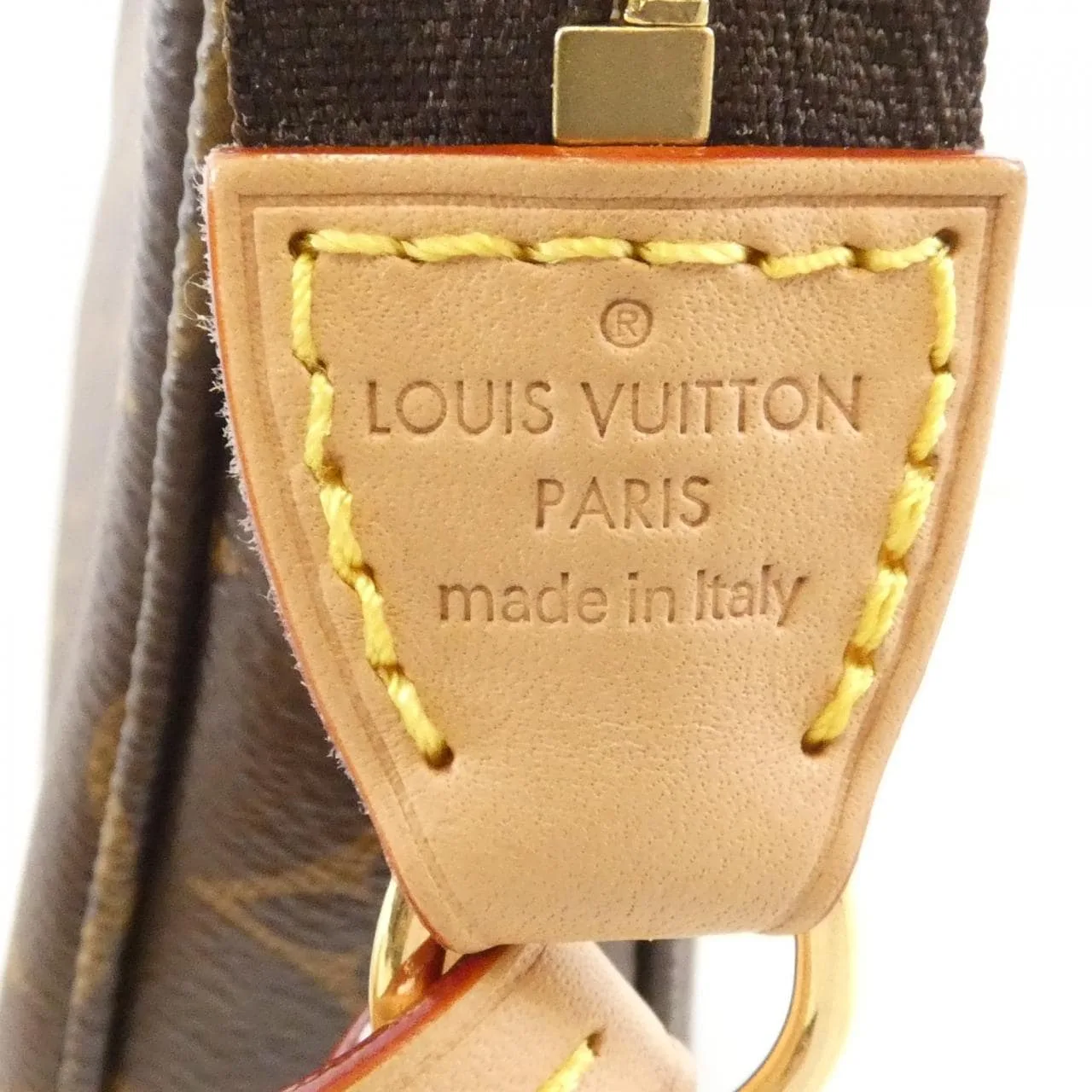 LOUIS VUITTON Pochette M82766 Pochette Monogram Black Monogram Rank A - Thumbnail 5