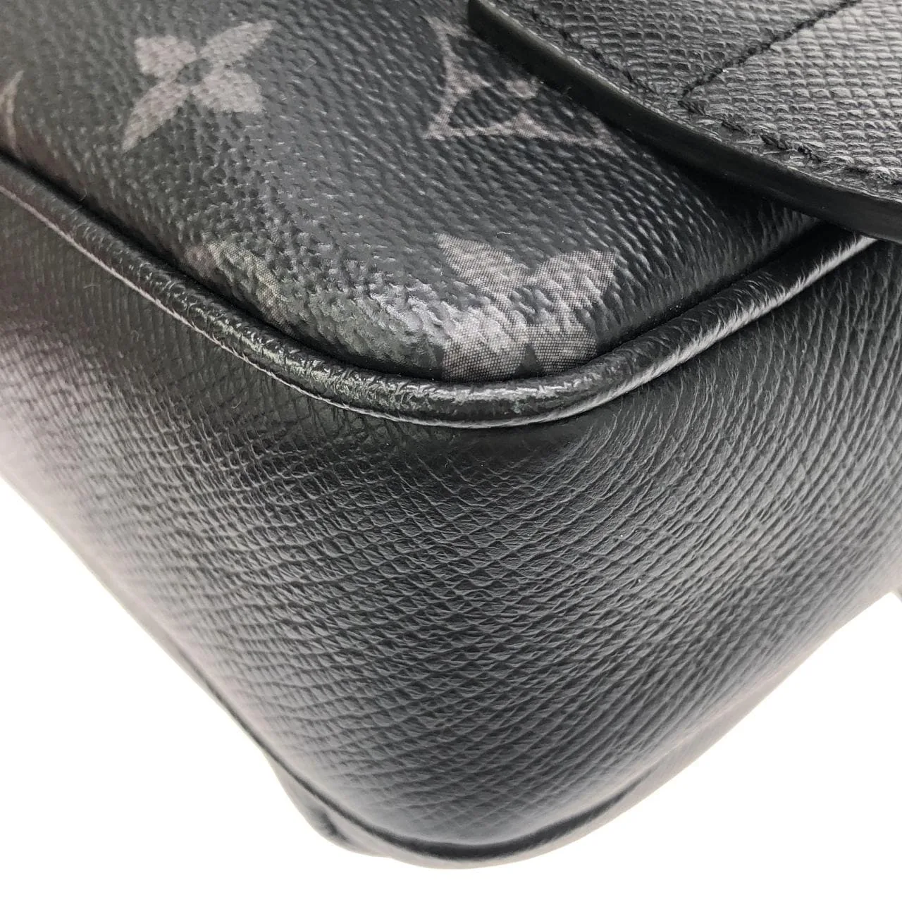 LOUIS VUITTON Bum Bag M30245 Shoulder Canvas Black Canvas Rank A - Thumbnail 3