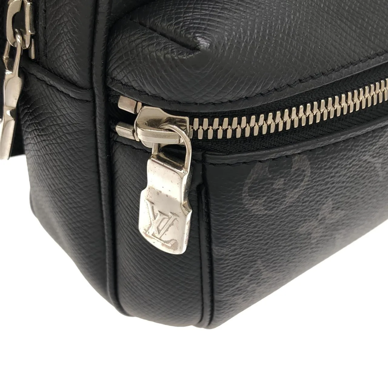 LOUIS VUITTON Bum Bag M30245 Shoulder Canvas Black Canvas Rank A - Thumbnail 5