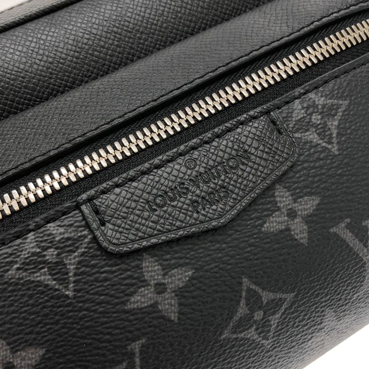 LOUIS VUITTON Bum Bag M30245 Shoulder Canvas Black Canvas Rank A - Thumbnail 6