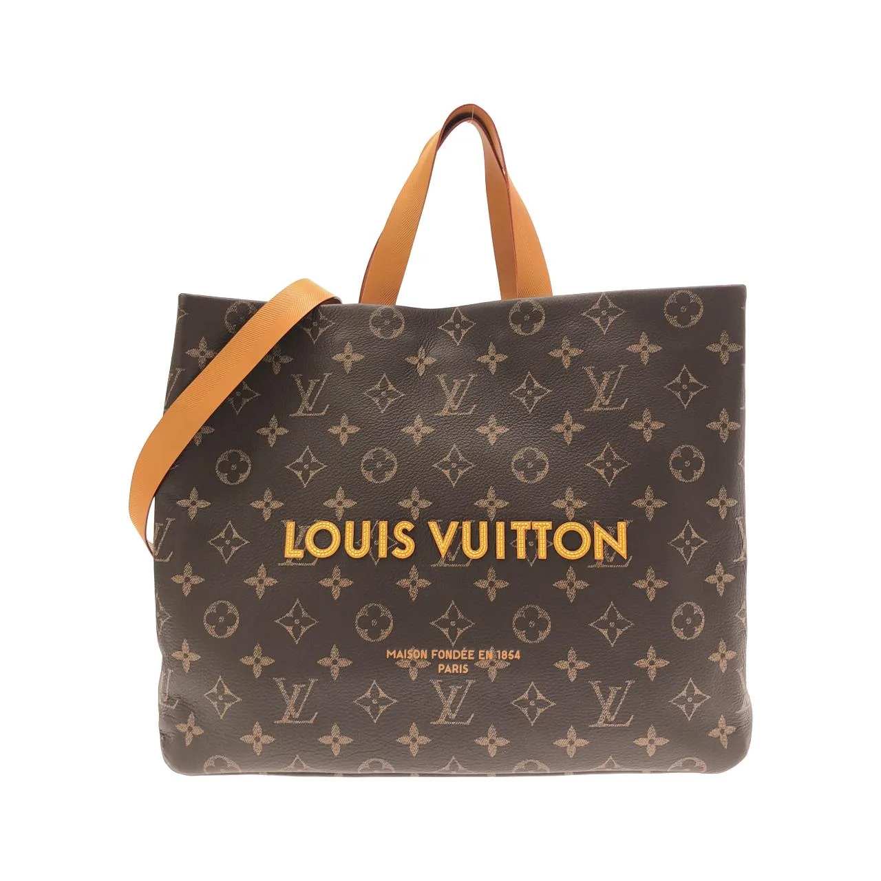 LOUIS VUITTON M13928 Tote Monogram Black