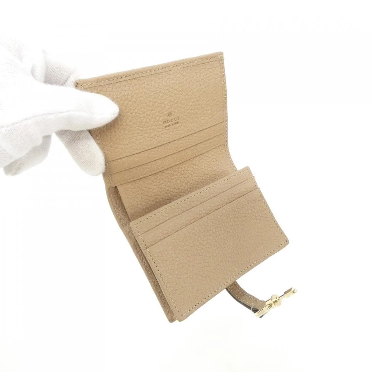 GUCCI 645536 AABXM 銀包 皮革