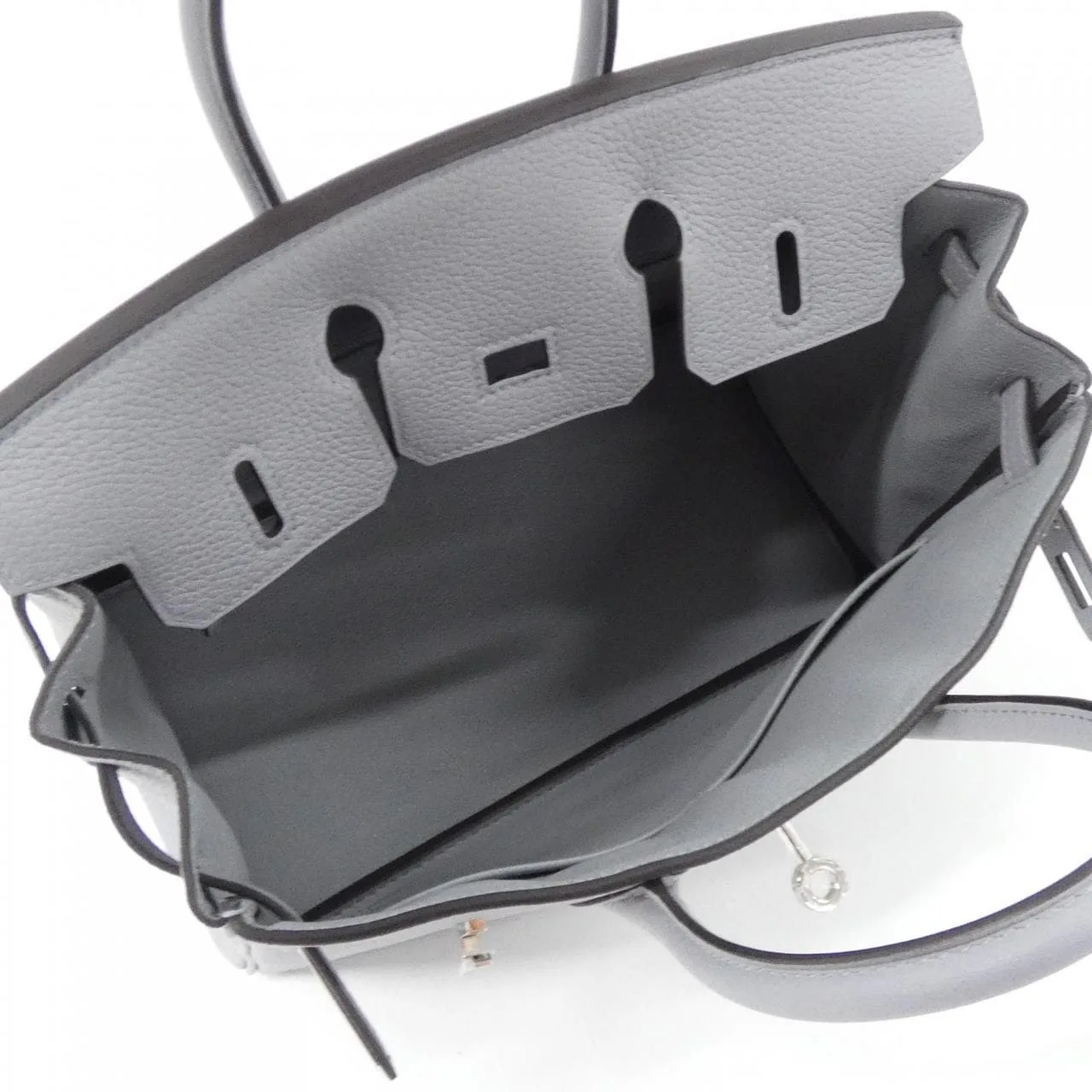 HERMES Birkin 041344CK Handbag Togo Togo Leather Unused - Thumbnail 6