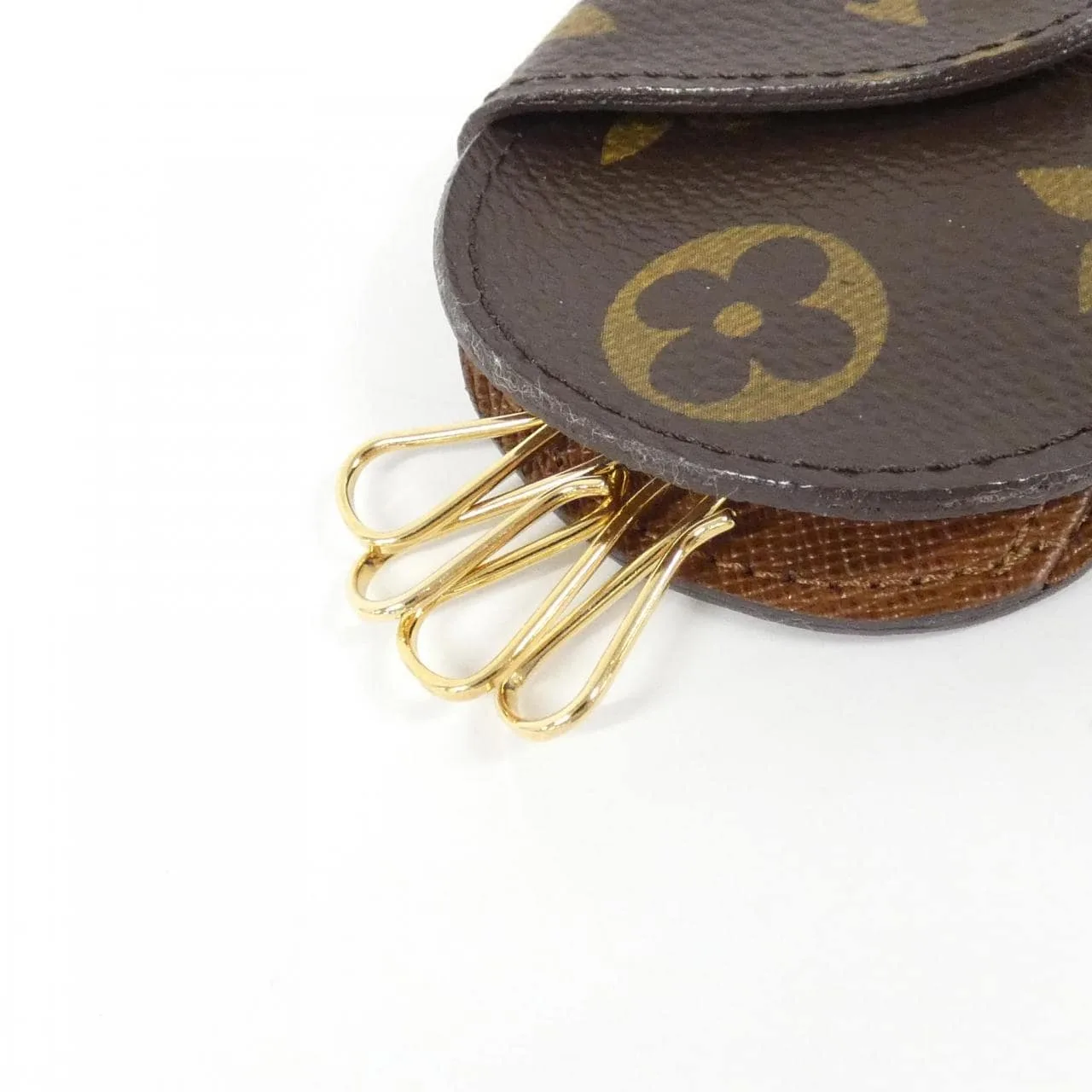 LOUIS VUITTON M60115 Key Case Monogram Black Monogram Rank A - Thumbnail 2
