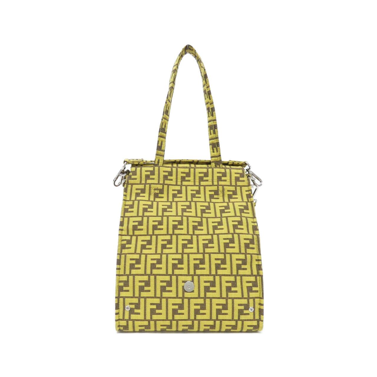 FENDI Baguette 8BH418 AR1Y 手提包 帆布 2