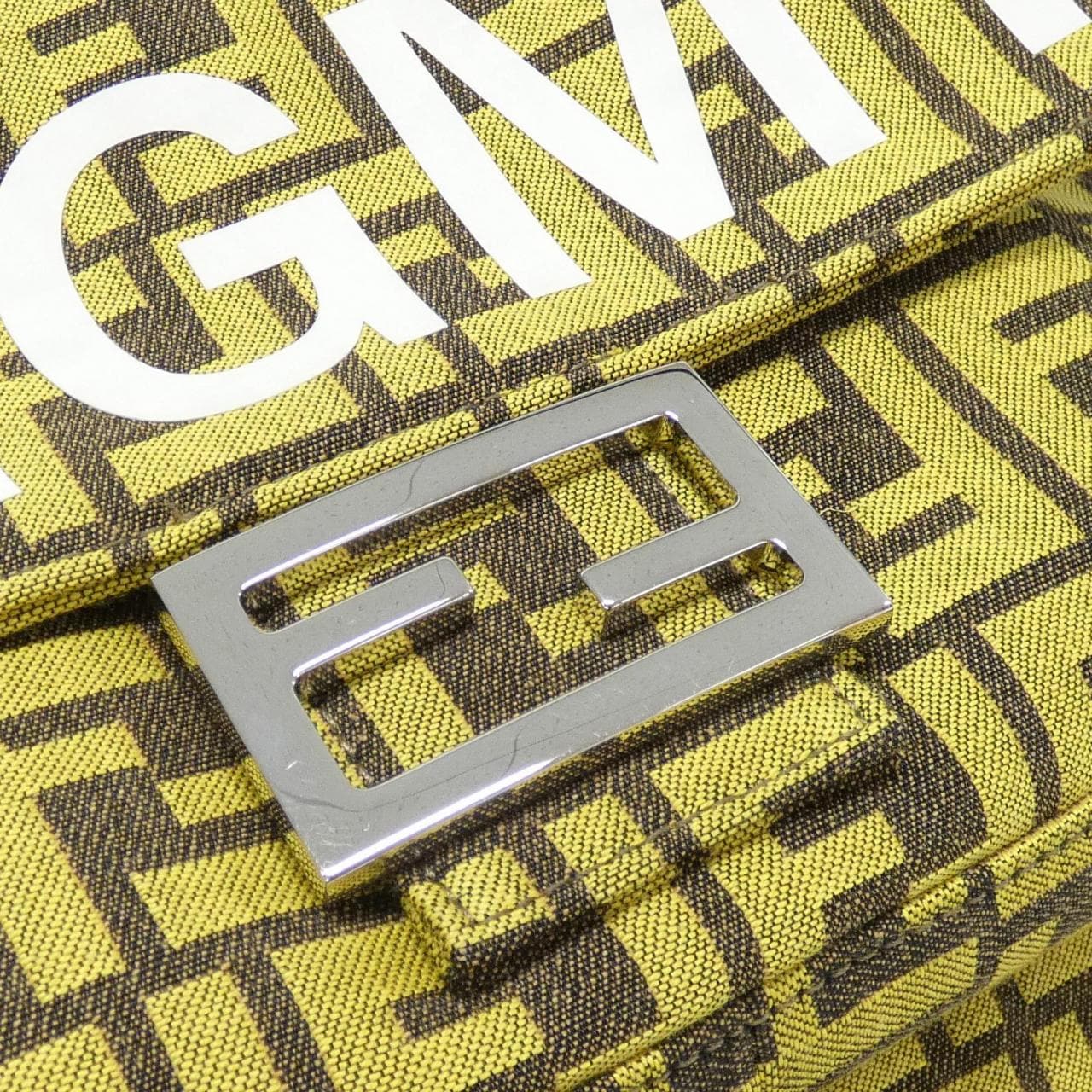 FENDI Baguette 8BH418 AR1Y 手提包 帆布 4