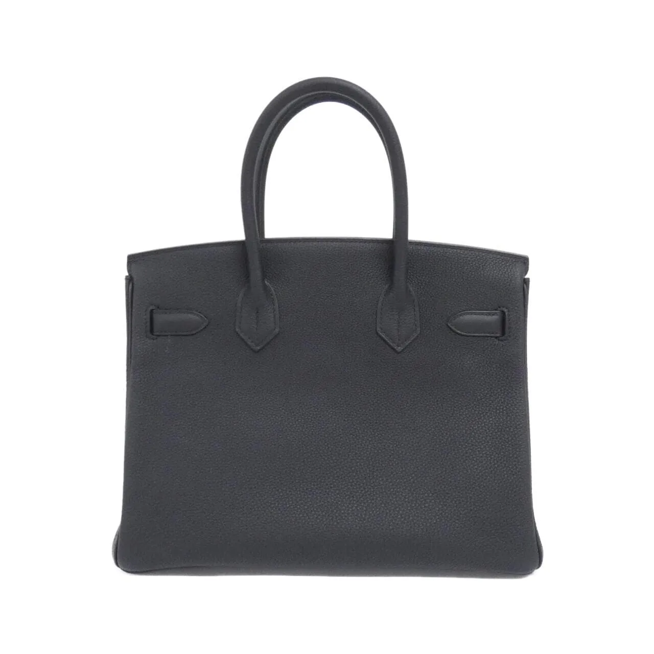HERMES Birkin 027633CC Handbag Togo Black Togo Leather Rank A - Thumbnail 2