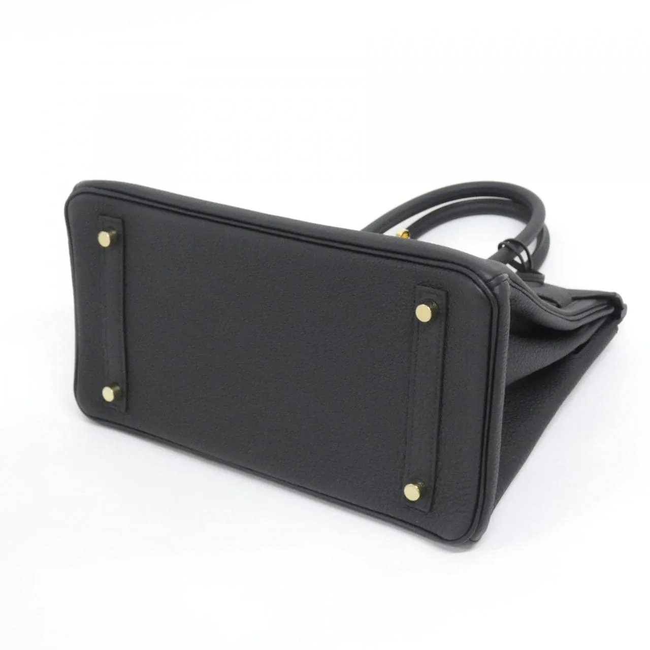 HERMES Birkin 027633CC Handbag Togo Black Togo Leather Rank A - Thumbnail 3