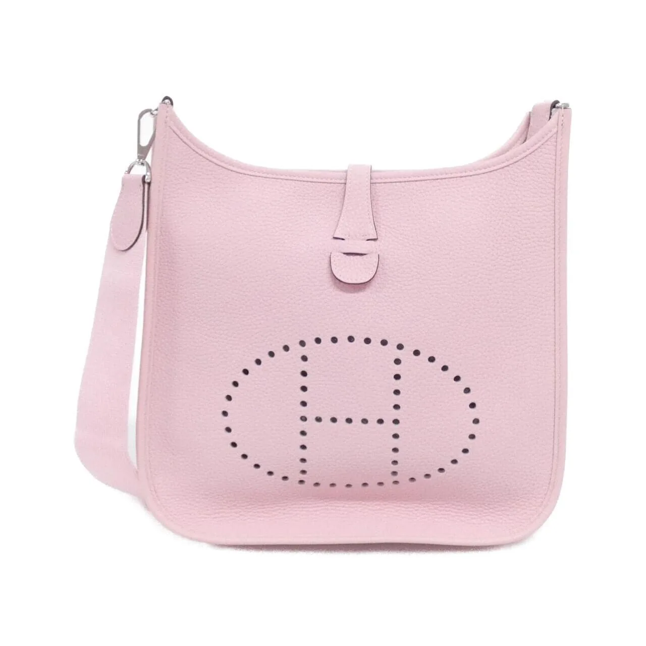 HERMES Evelyne 056277CK Shoulder Clemence Black