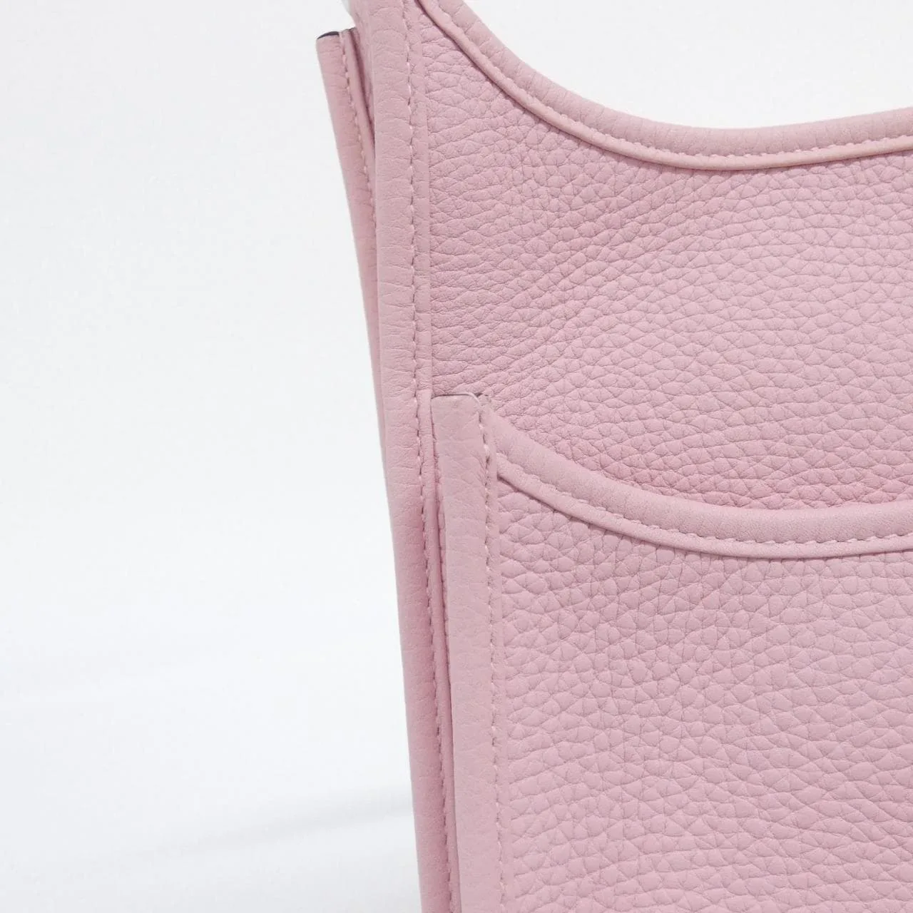 HERMES Evelyne 056277CK Shoulder Clemence Black Clemence Leather Rank A - Thumbnail 4