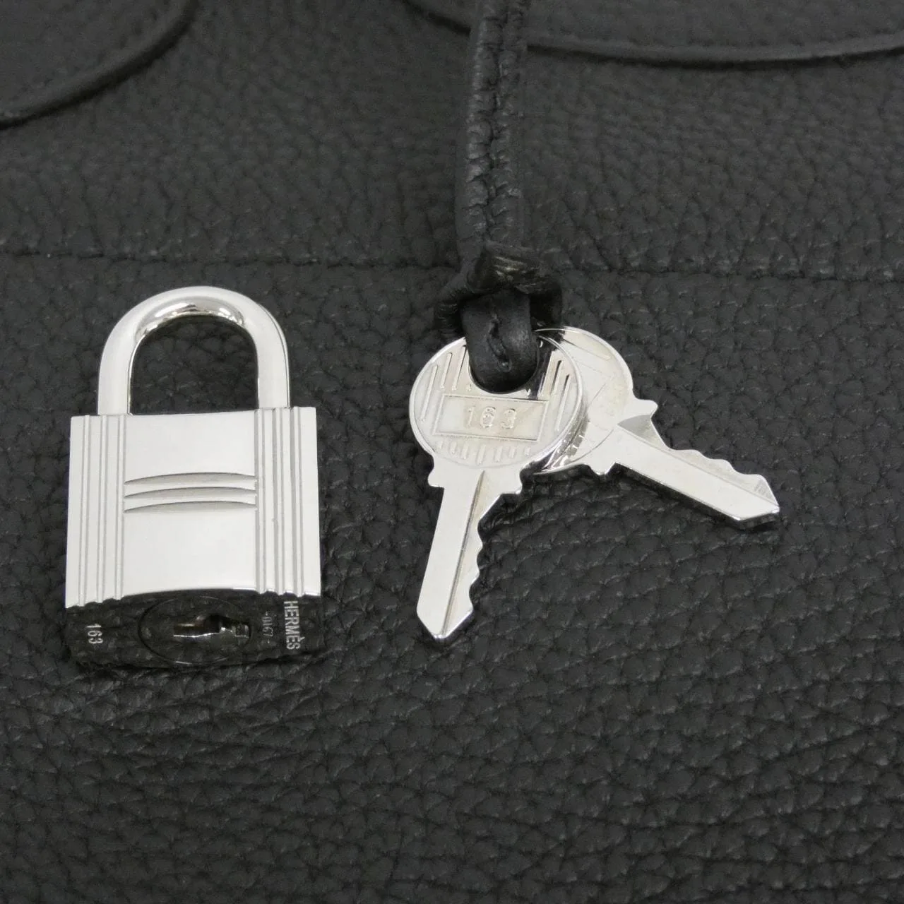 HERMES Bolide 073419CK Handbag Clemence 5