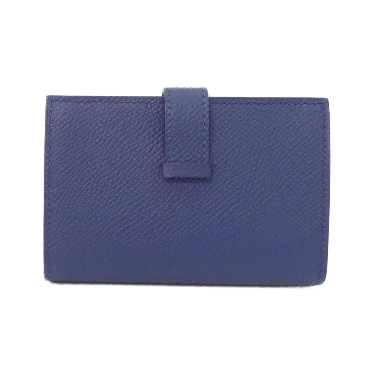 HERMES 039806CC Card Case Epsom Navy Epsom Leather Unused - Thumbnail 2