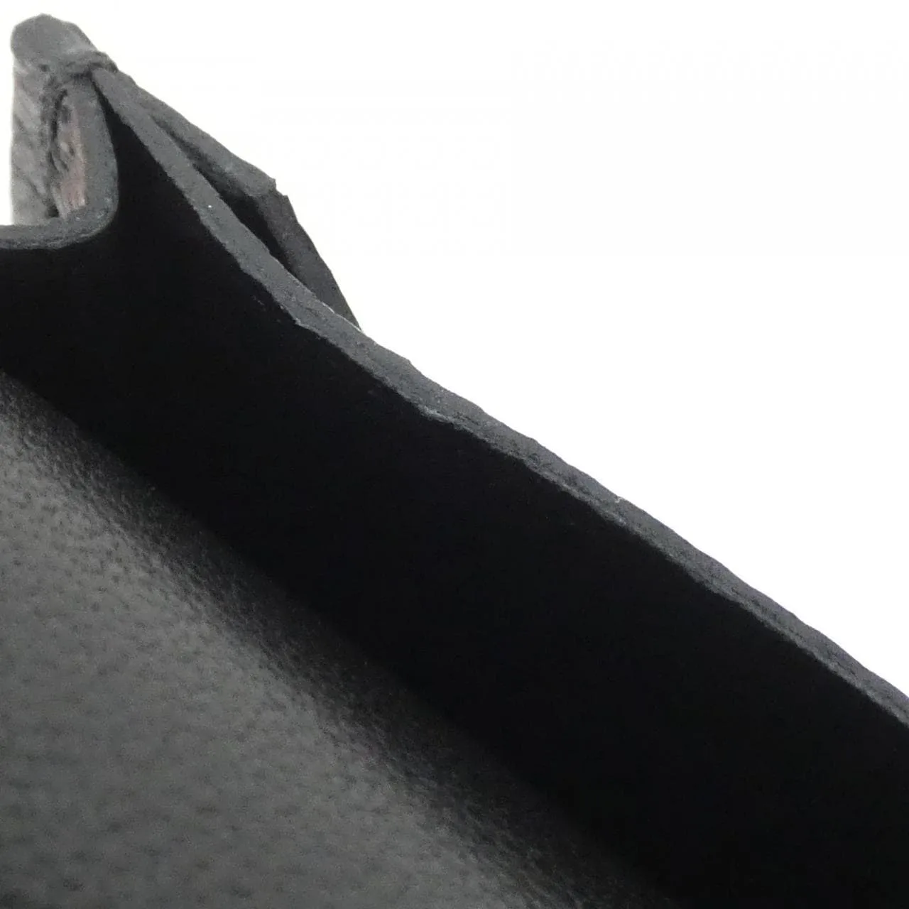 HERMES 039806CC Card Case Epsom Black Epsom Leather Rank A - Thumbnail 8
