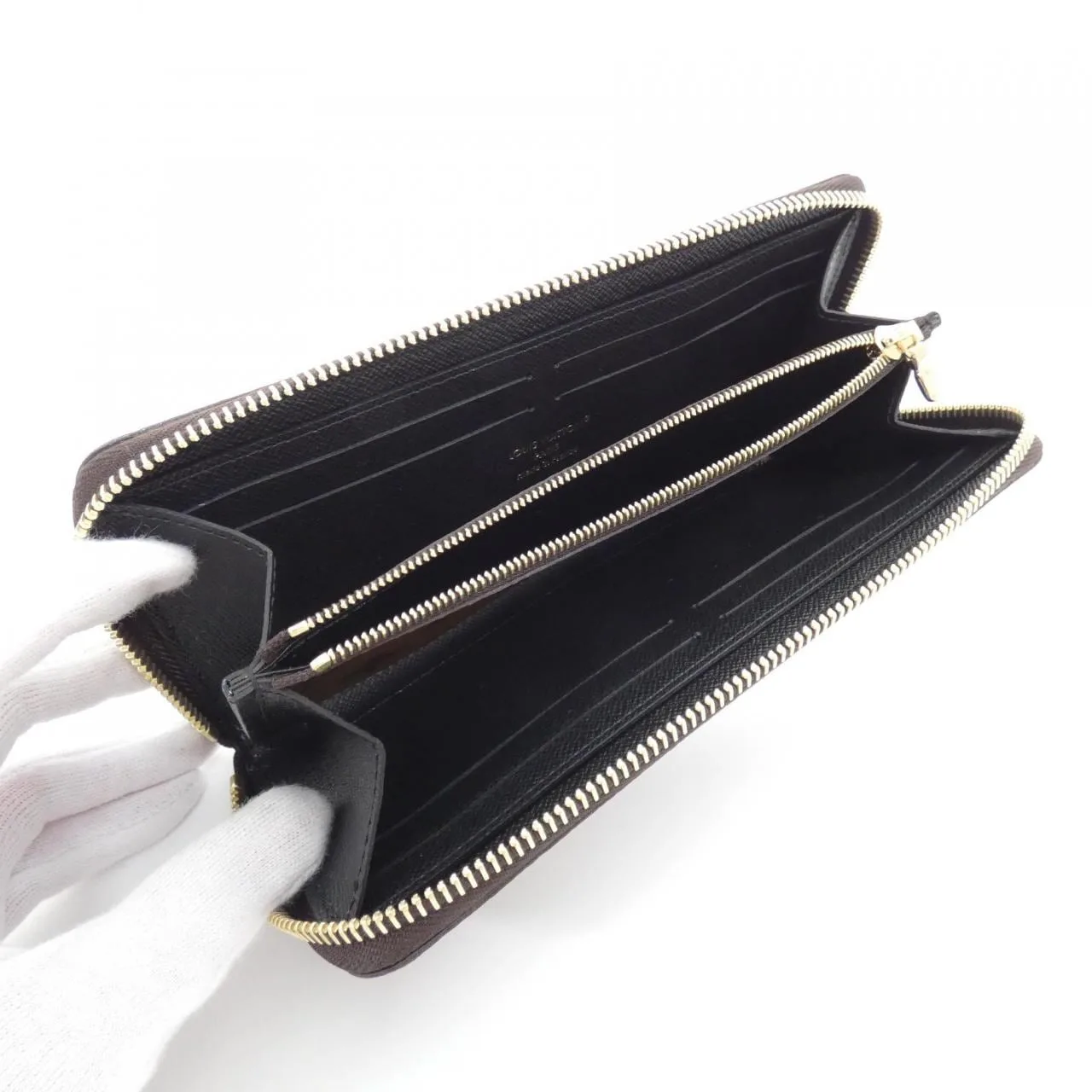 LOUIS VUITTON M82336 Wallet Monogram Black Monogram Rank A - Thumbnail 4