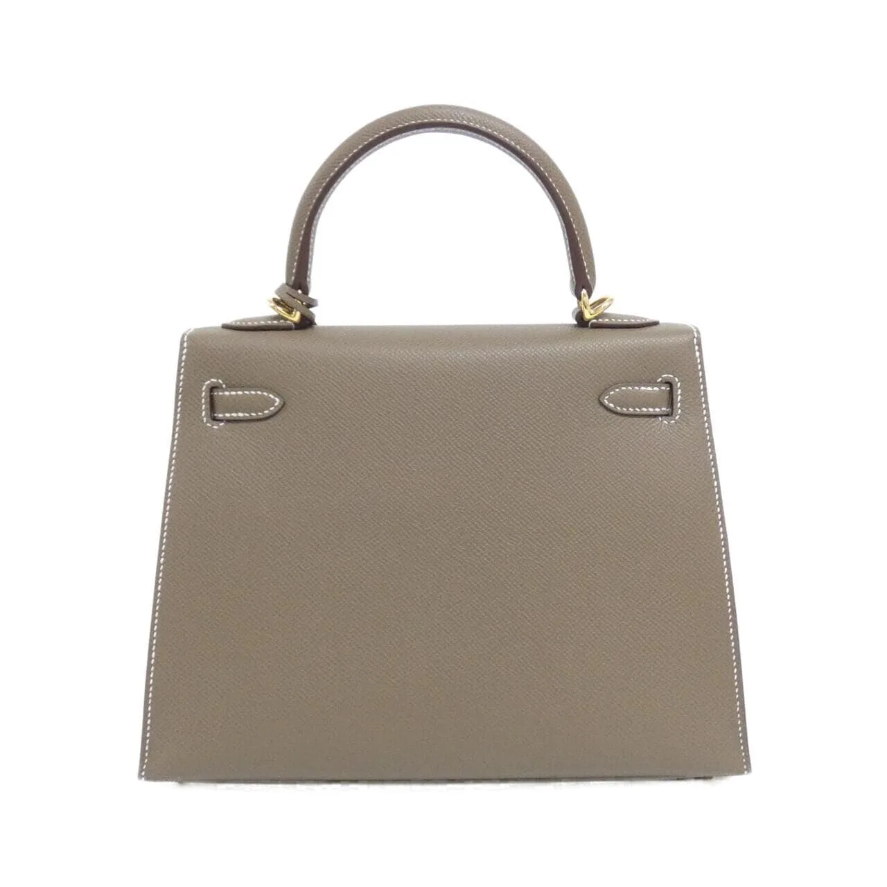 HERMES Kelly 038416CC Handbag Epsom Etoupe Epsom Leather Unused - Thumbnail 2