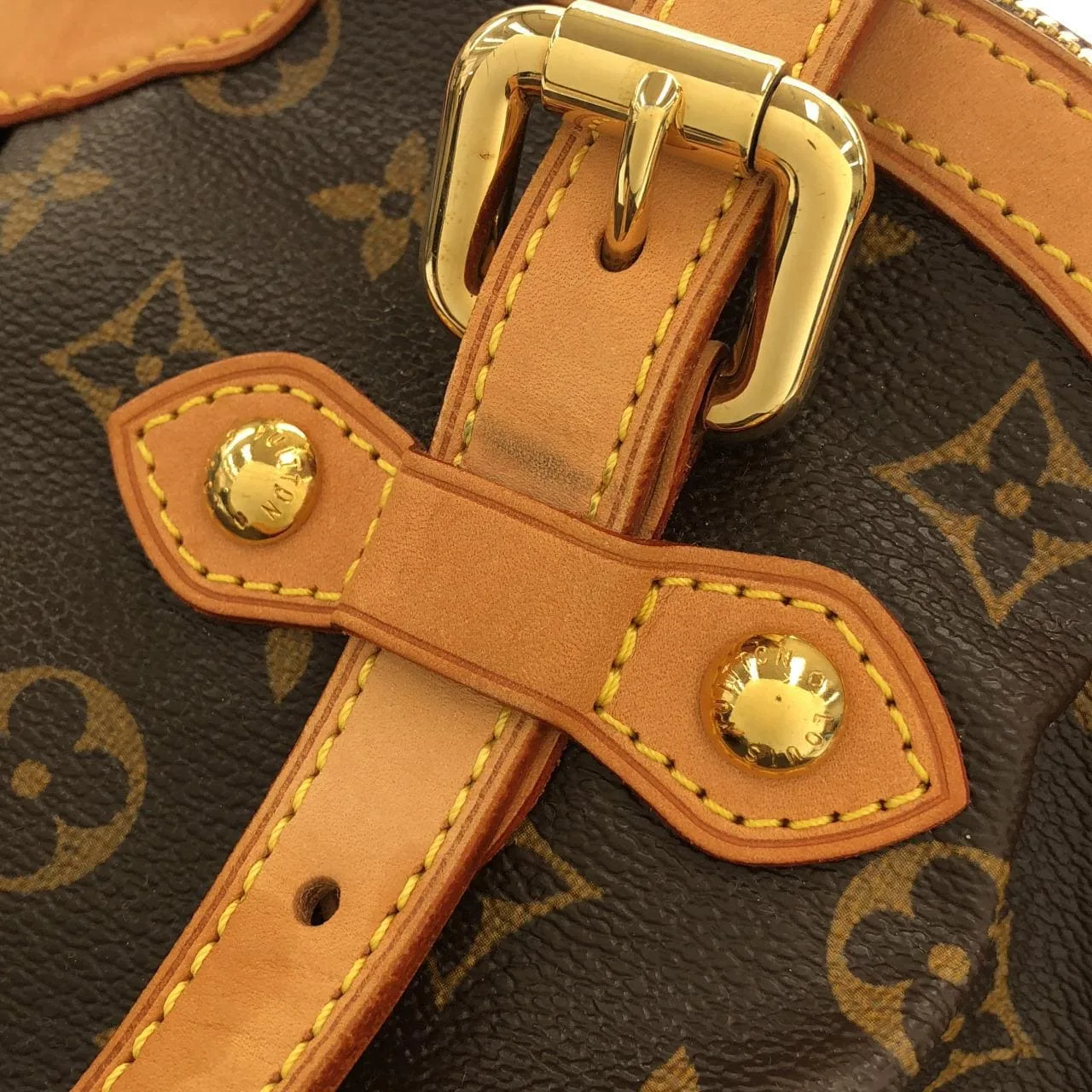 LOUIS VUITTON M40144 Shoulder Monogram Black Monogram Rank A - Thumbnail 4