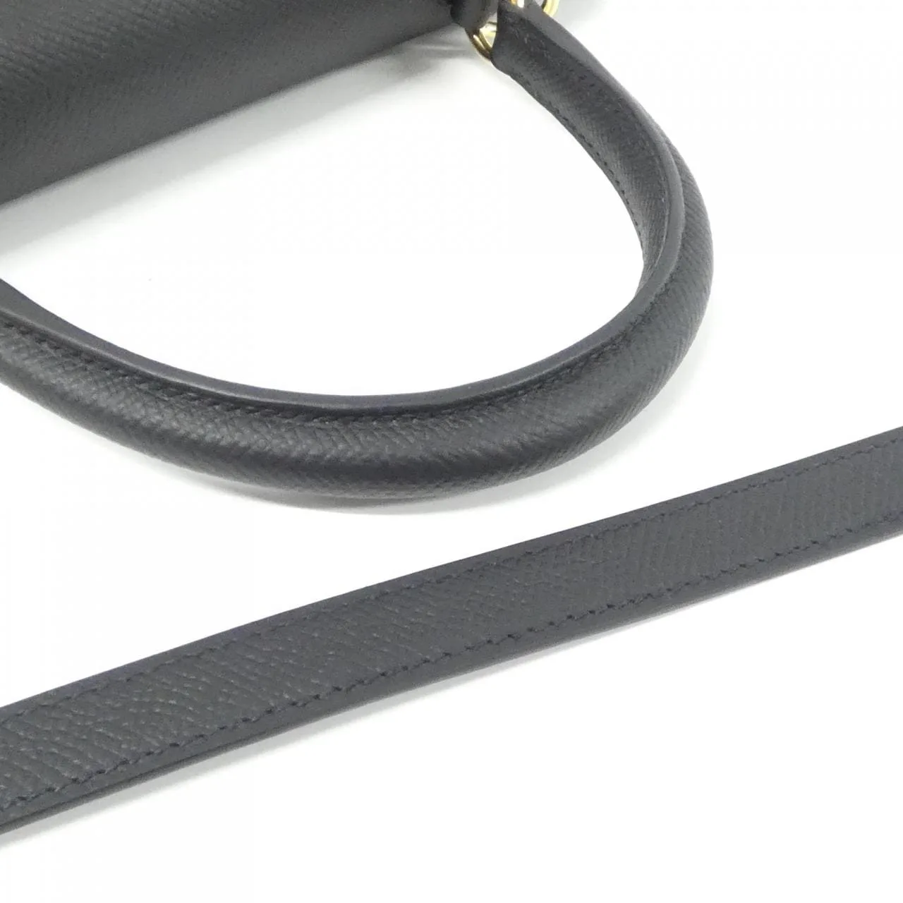 HERMES Kelly 038416CC Handbag Epsom Black Epsom Leather Unused - Thumbnail 5