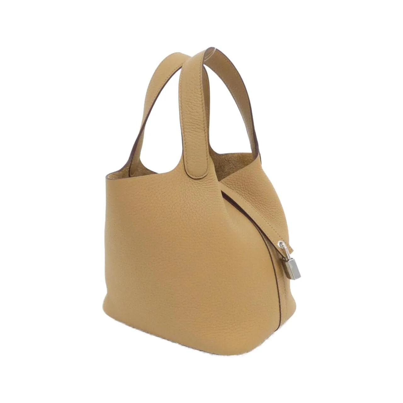 HERMES Picotin 056289CK Handbag Clemence