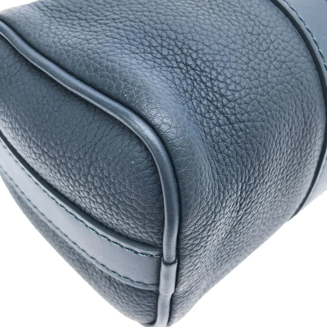 LOUIS VUITTON Keepall M81003 Shoulder Lambskin Blue Lambskin Rank A - Thumbnail 3