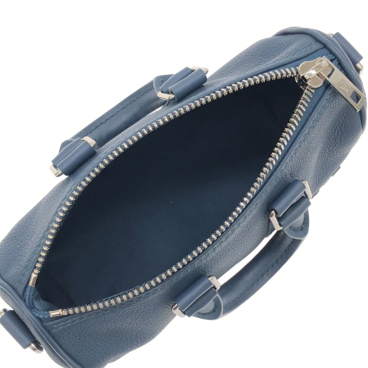 LOUIS VUITTON Keepall M81003 Shoulder Lambskin Blue Lambskin Rank A - Thumbnail 8