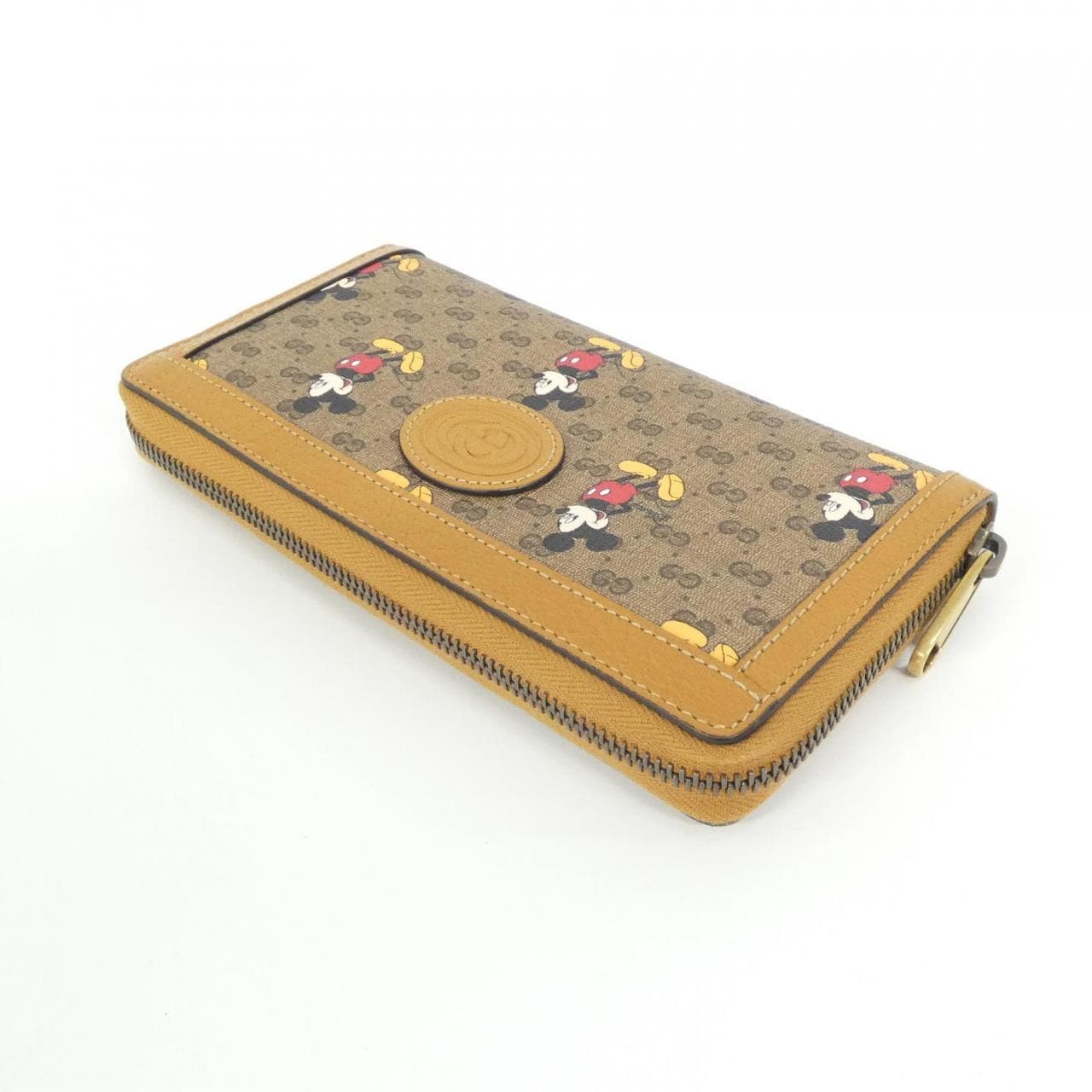 GUCCI Horsebit 1955 602532 HWUBM Wallet Canvas 3