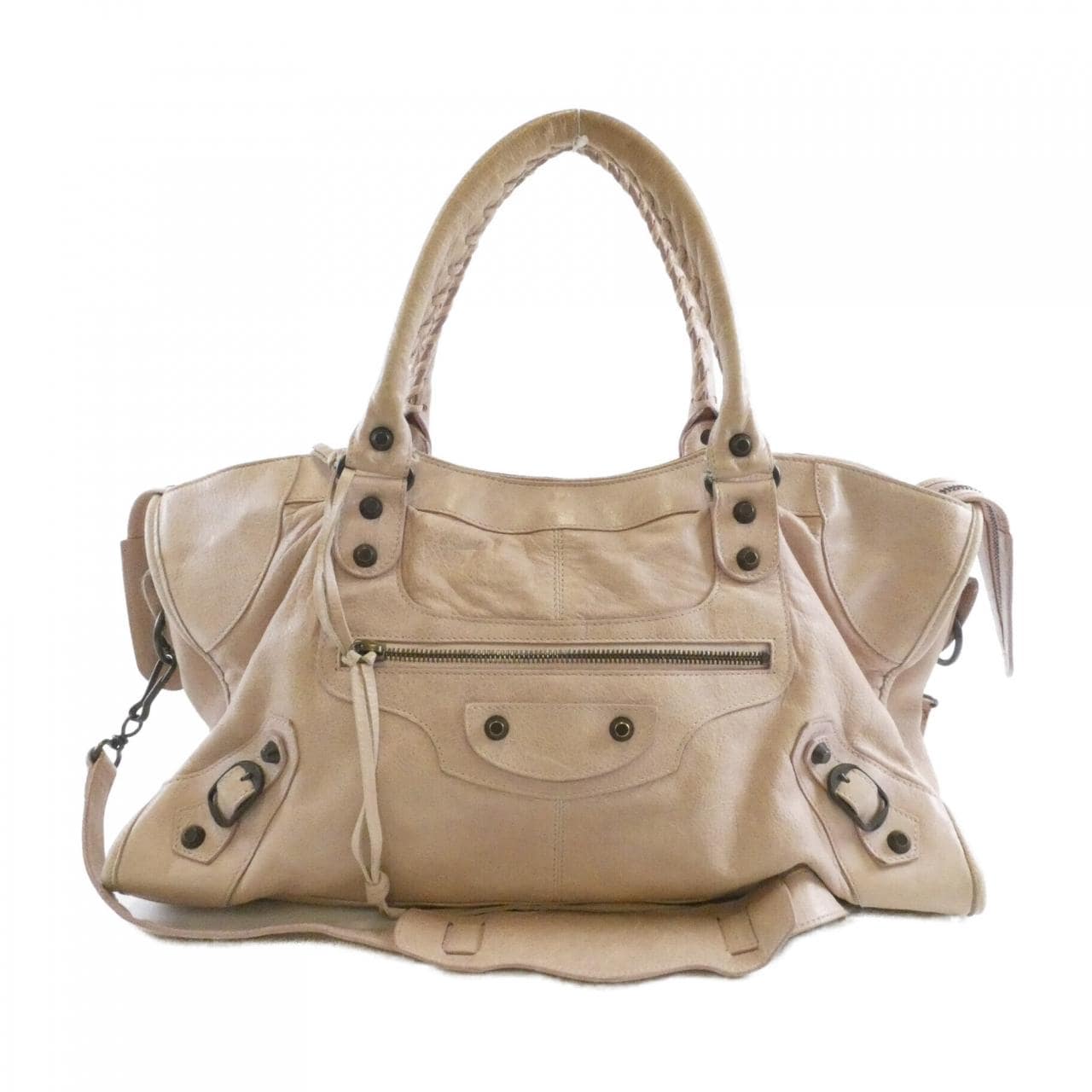 BALENCIAGA 168028 D94JT Handbag Lambskin