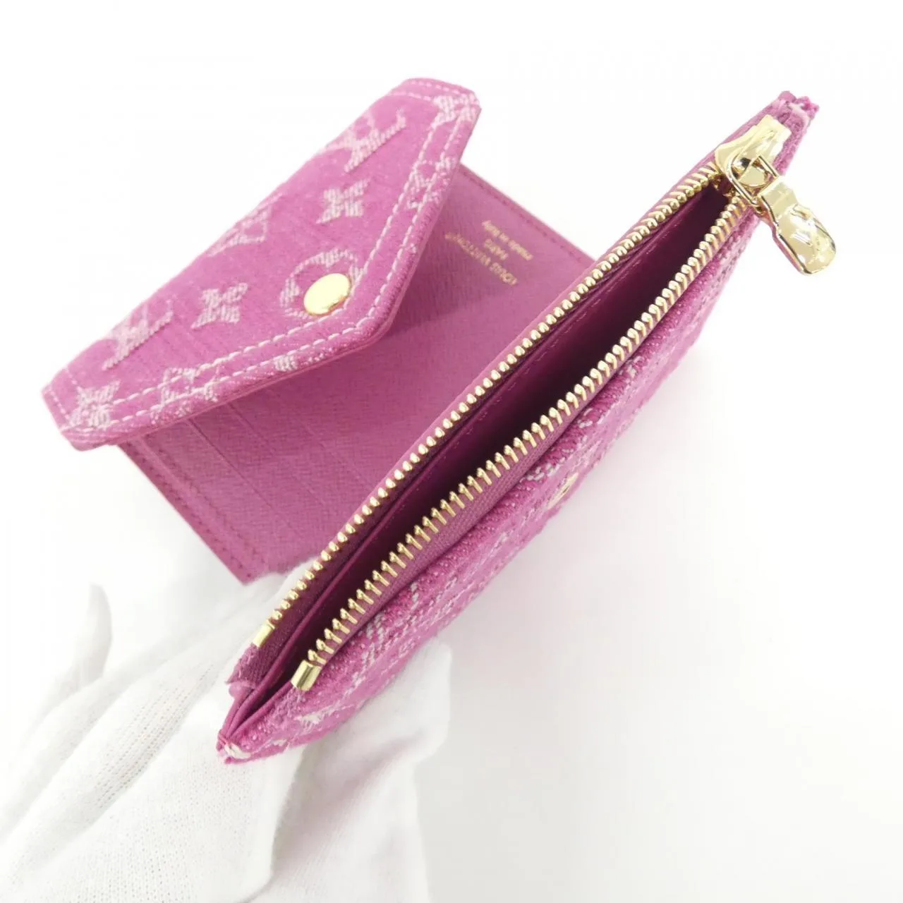 LOUIS VUITTON M27707 Wallet Monogram Black Monogram Rank A - Thumbnail 4
