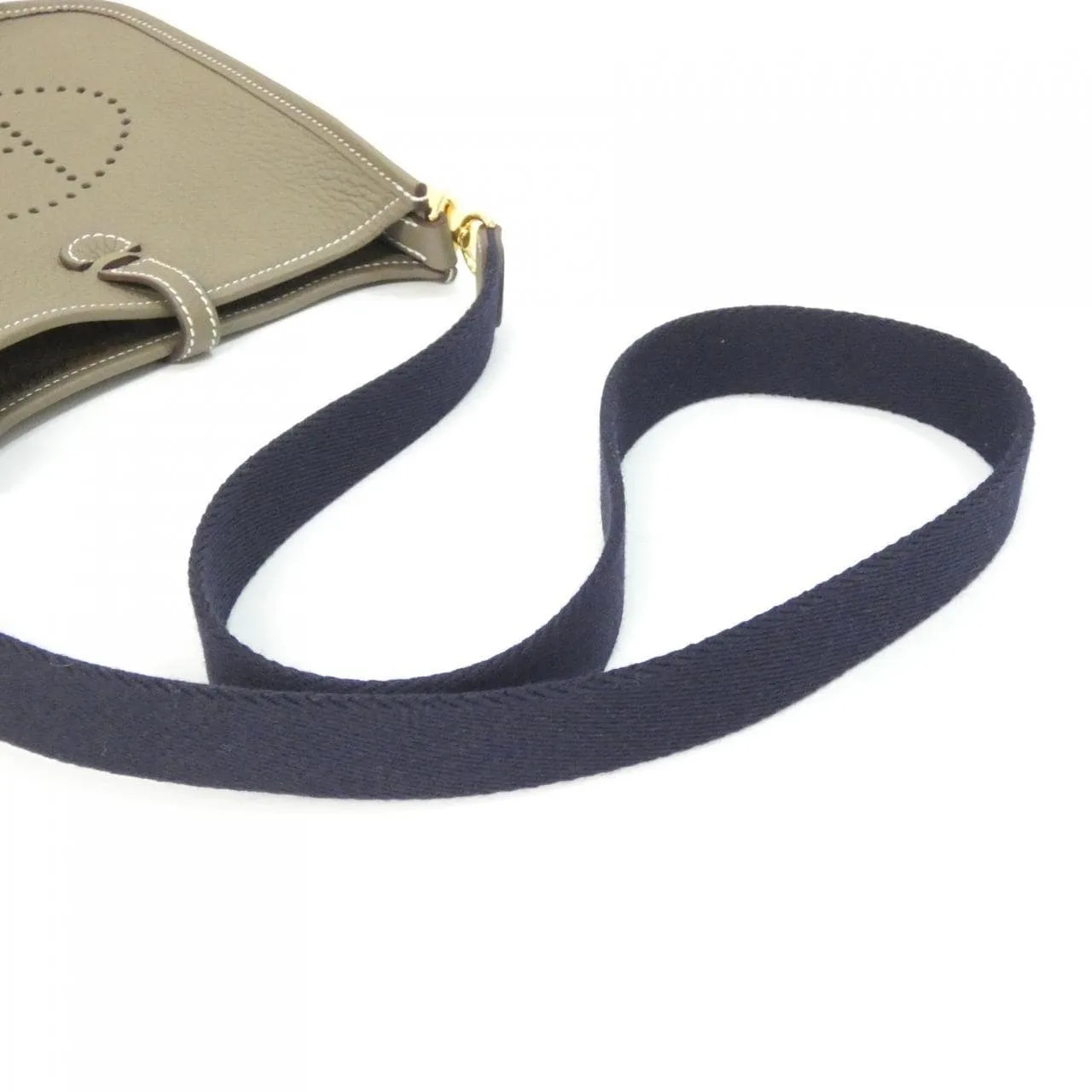 HERMES Evelyne 085945CC Shoulder Clemence Etoupe Clemence Leather Rank A - Thumbnail 5