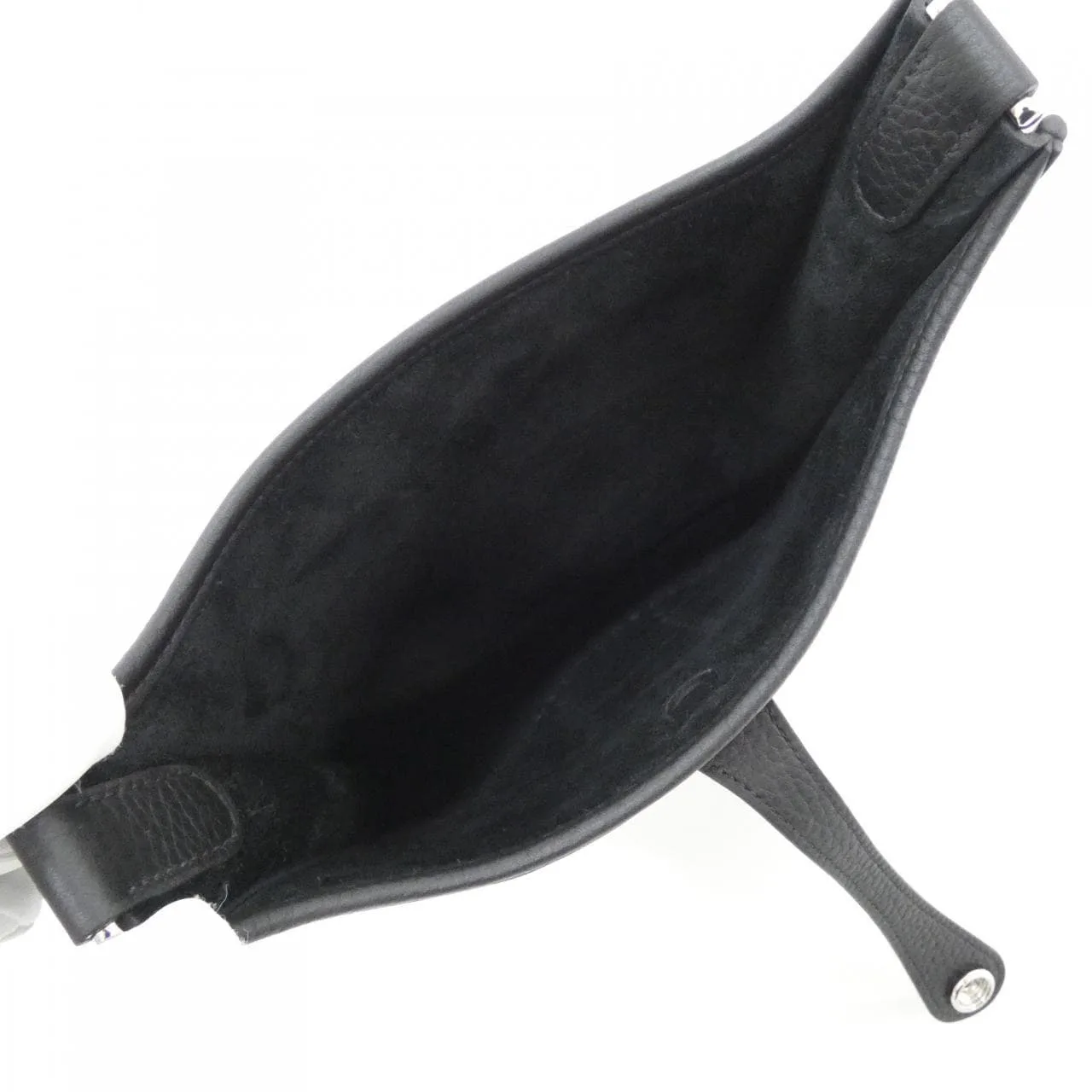 HERMES Evelyne 087941CK Shoulder Clemence Black Clemence Leather Unused - Thumbnail 5