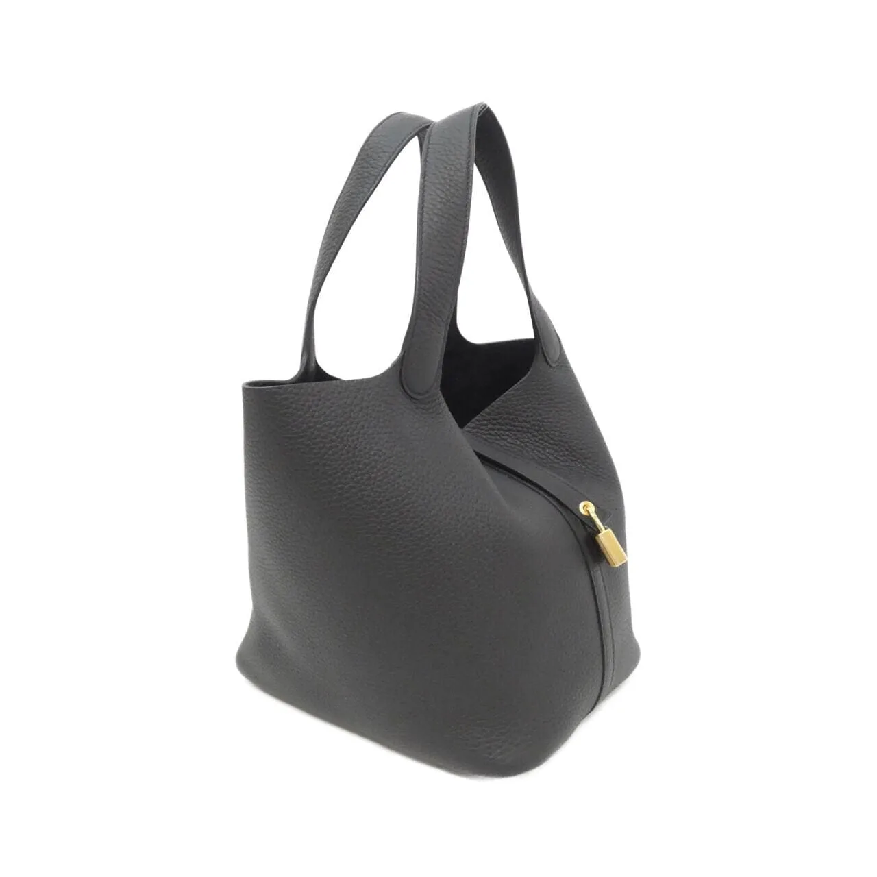 HERMES Picotin 060991CC Handbag Clemence