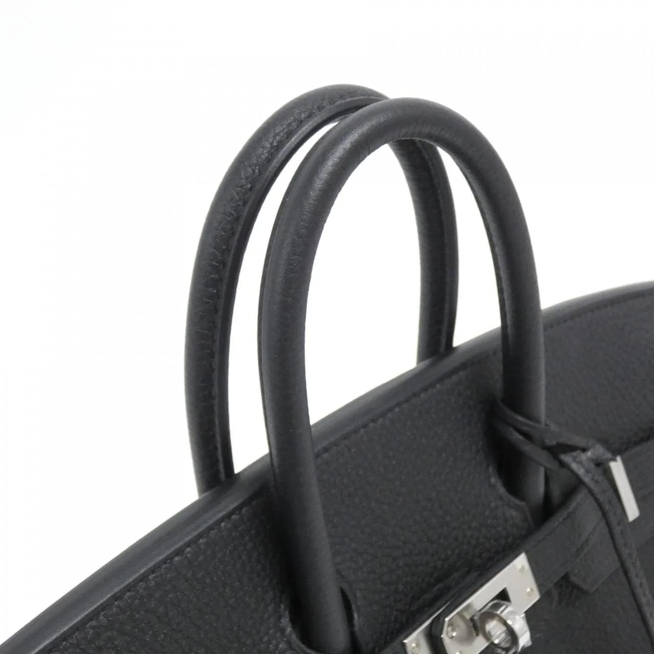 HERMES Birkin 041344CK Handbag Togo Black Togo Leather Unused - Thumbnail 5