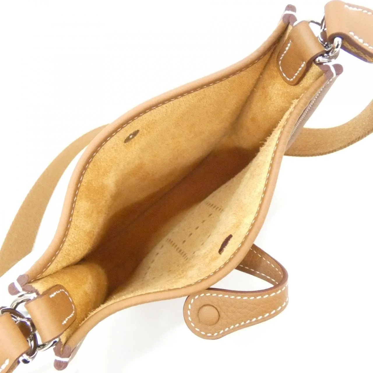 HERMES Evelyne 085945CK Shoulder Clemence Gold Clemence Leather Unused - Thumbnail 5