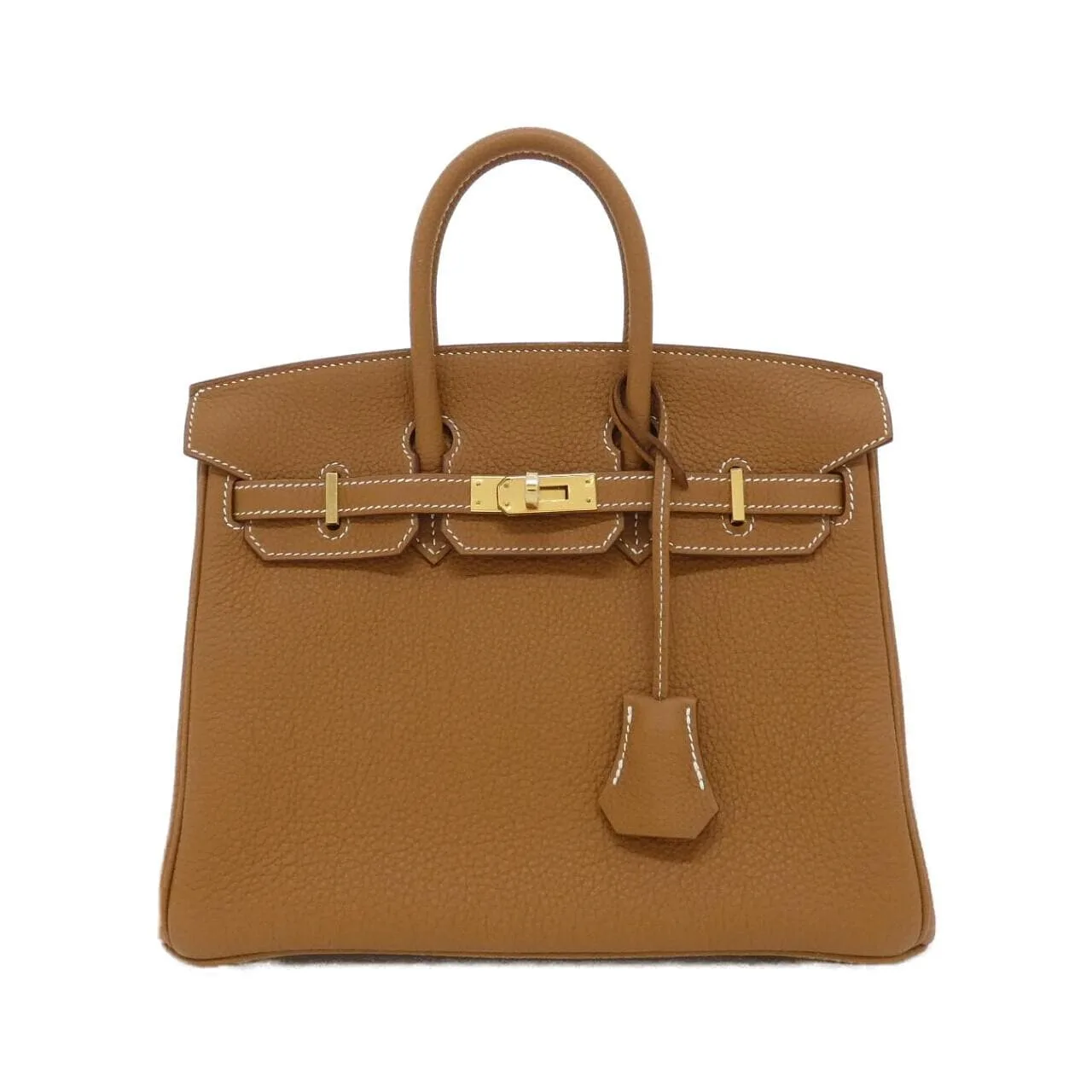HERMES Birkin 041344CC Handbag Togo Gold