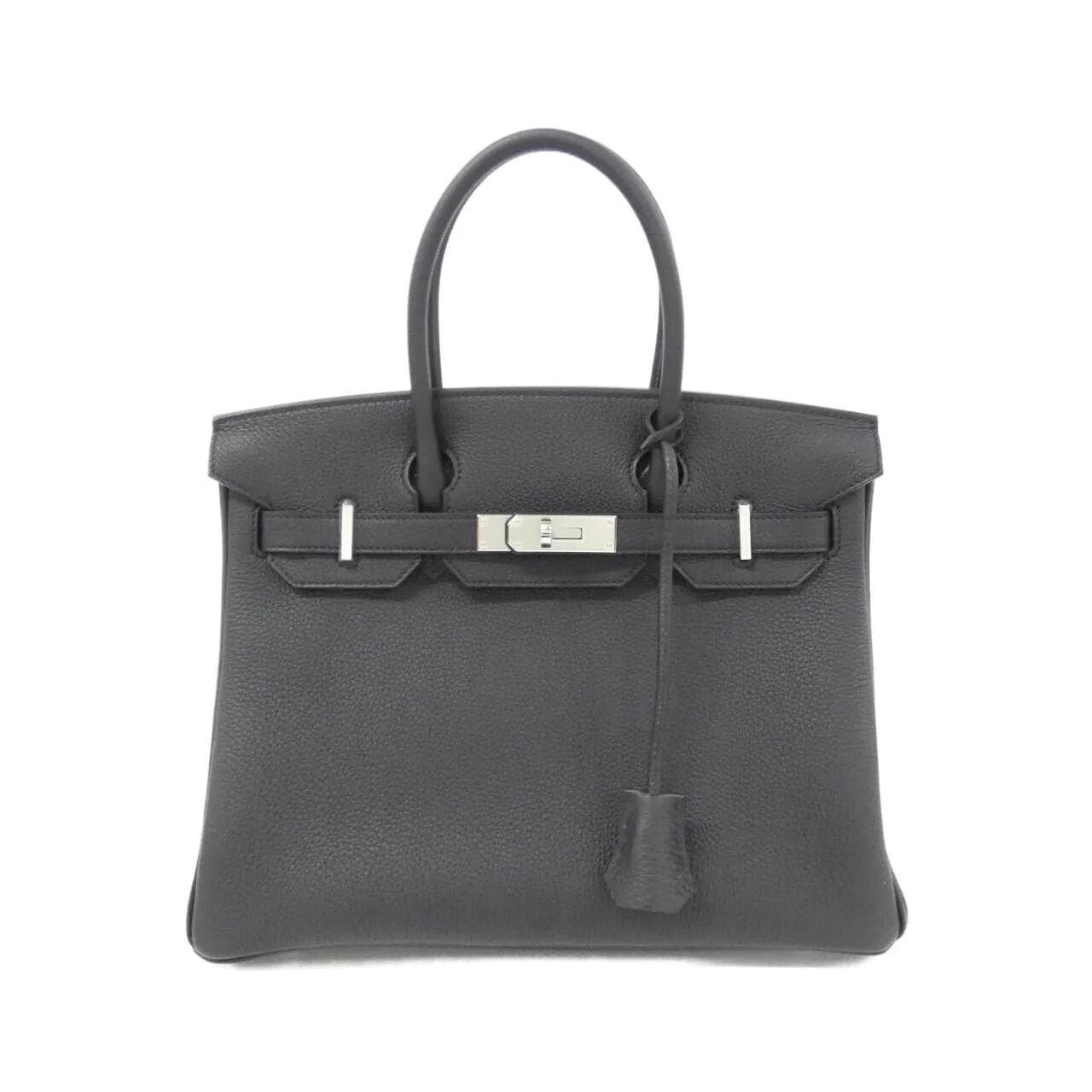 HERMES Birkin 030520CK Handbag Togo Black