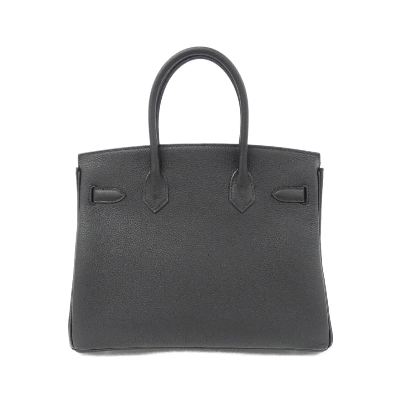 HERMES Birkin 030520CK Handbag Togo Black Togo Leather Unused - Thumbnail 2