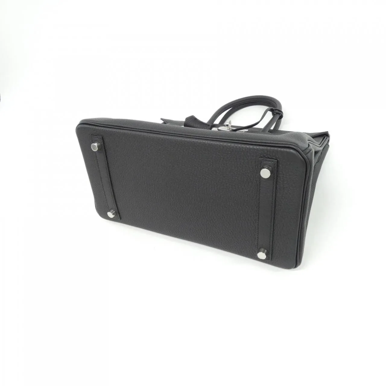 HERMES Birkin 030520CK Handbag Togo Black Togo Leather Unused - Thumbnail 3