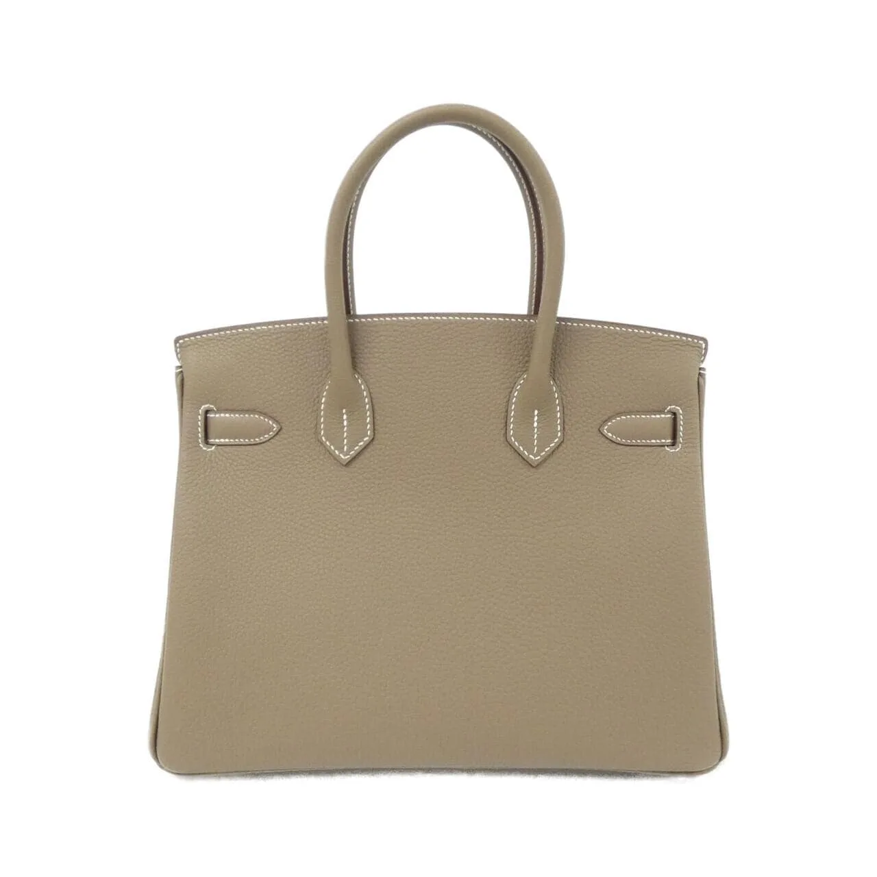 HERMES Birkin 027633CC Handbag Togo Etoupe Togo Leather Unused - Thumbnail 2