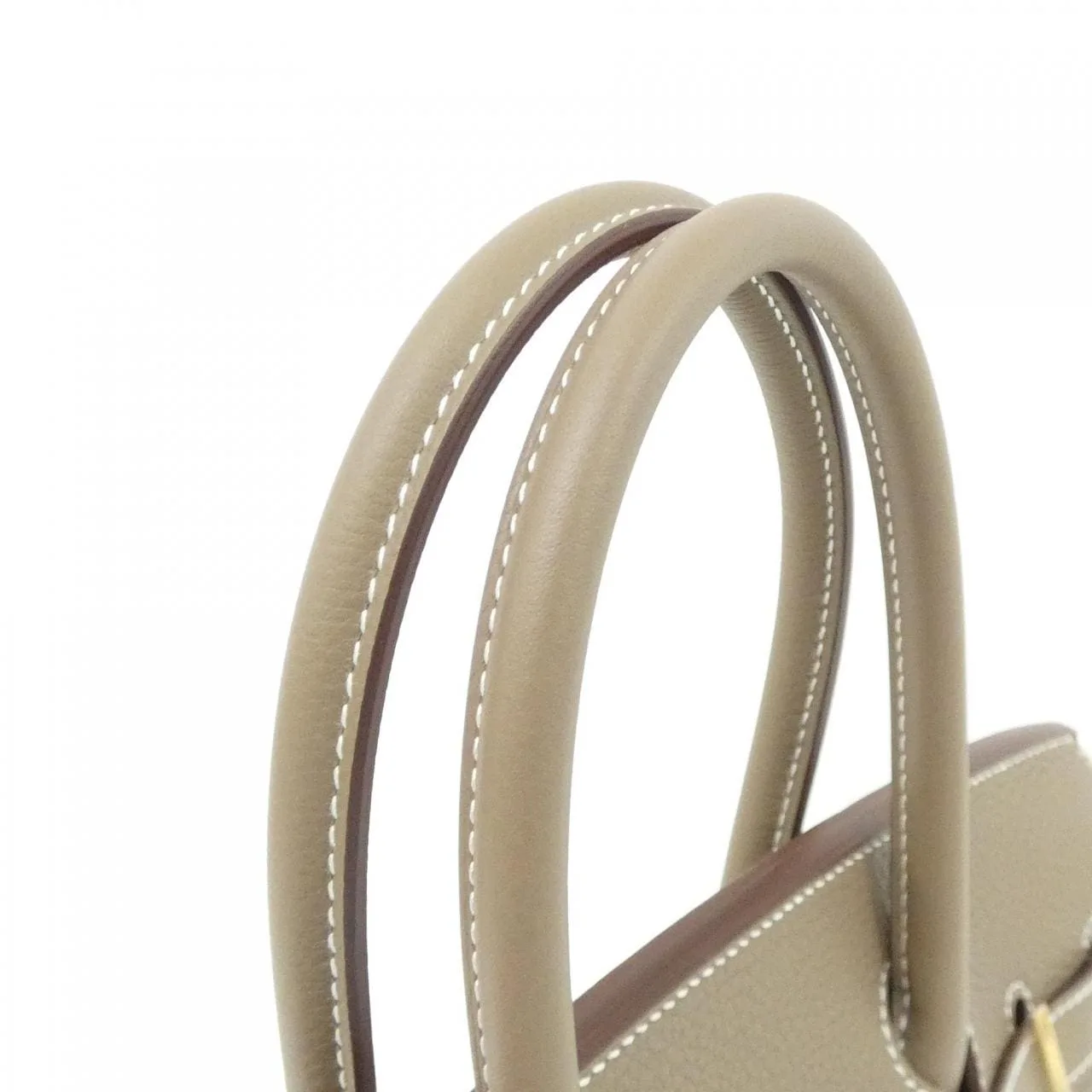 HERMES Birkin 027633CC Handbag Togo Etoupe Togo Leather Unused - Thumbnail 5